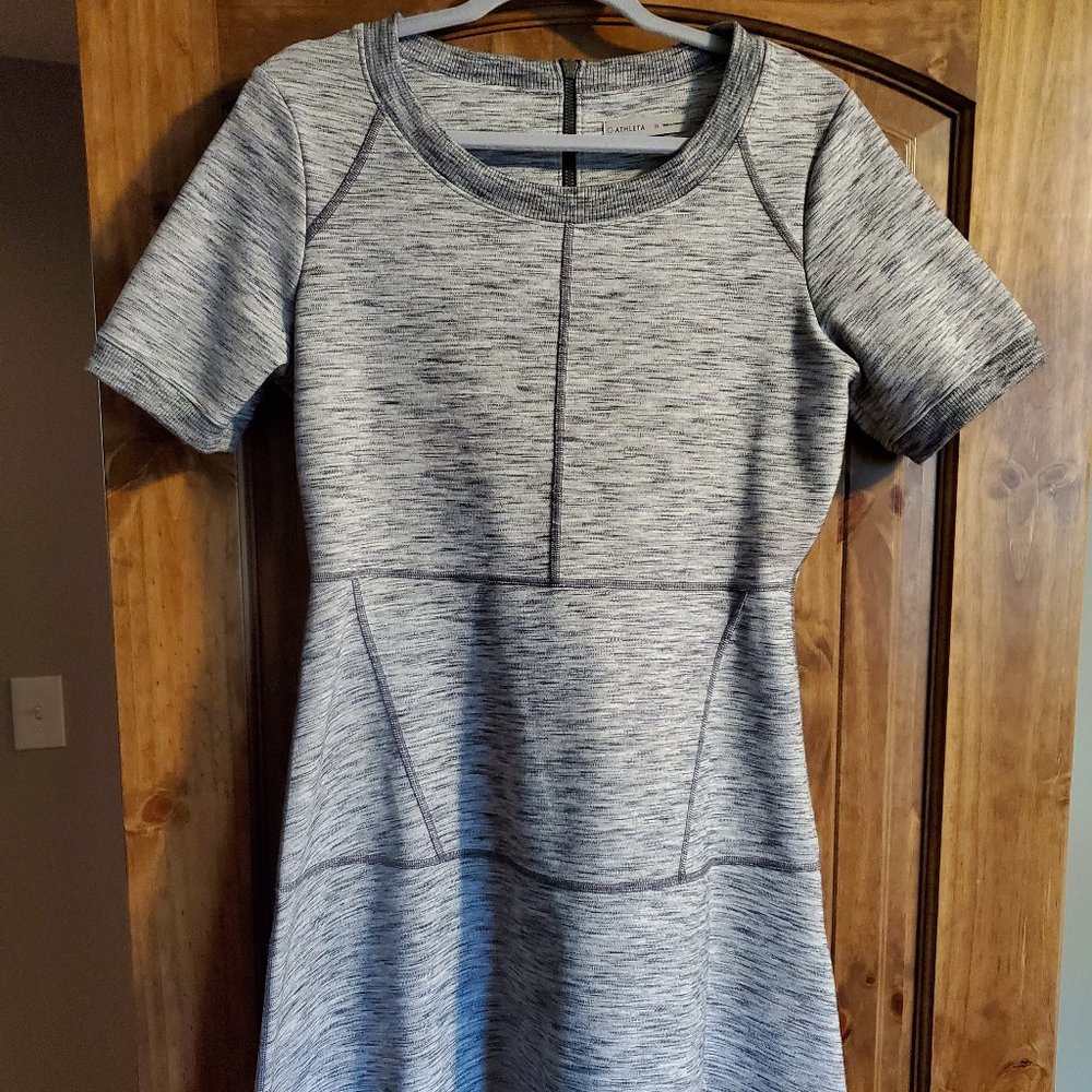 Athleta short-sleeve terry dress size m